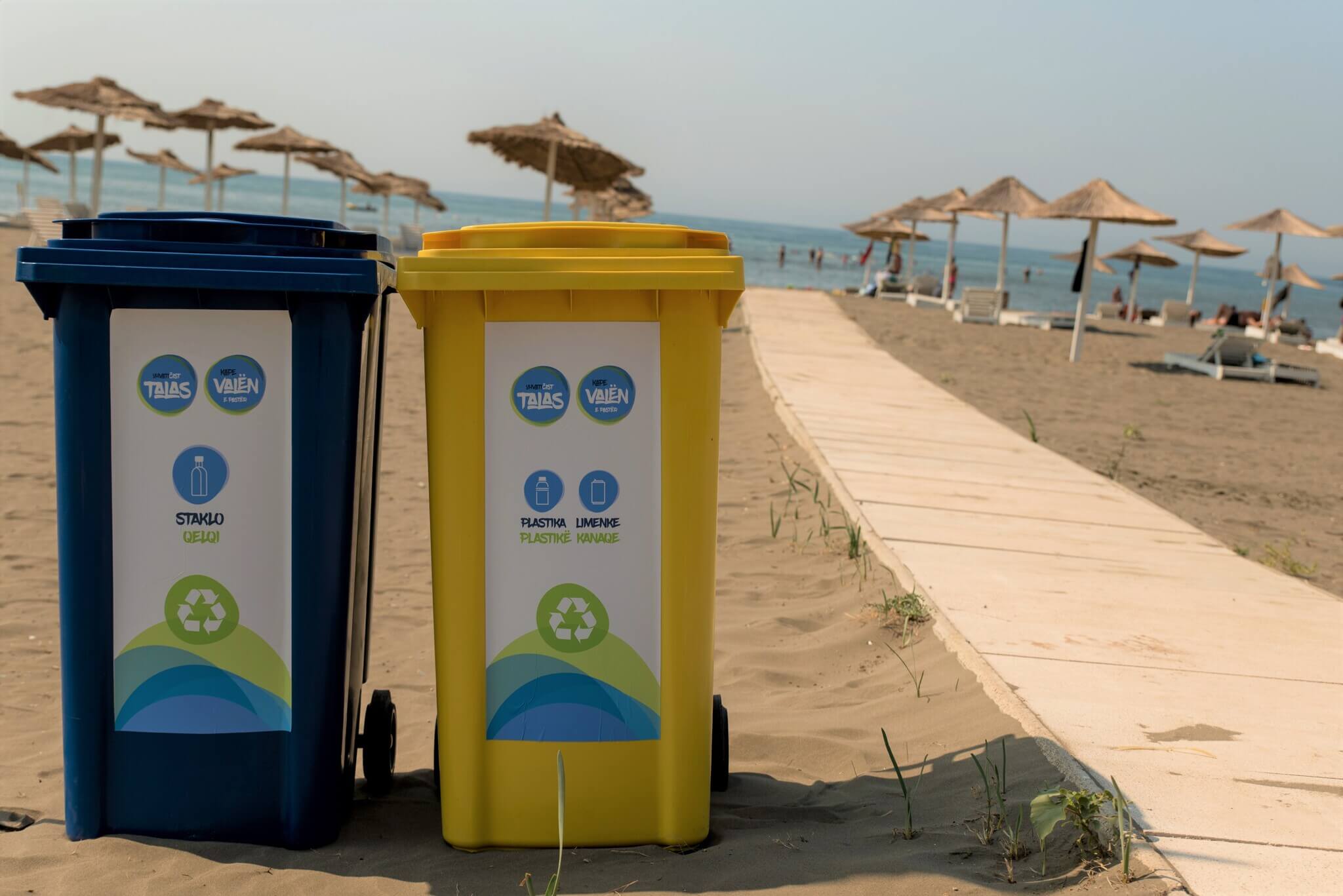 Uhvati čist talas - mediji - plaža i reciklaža, Ulcinj, Crna Gora