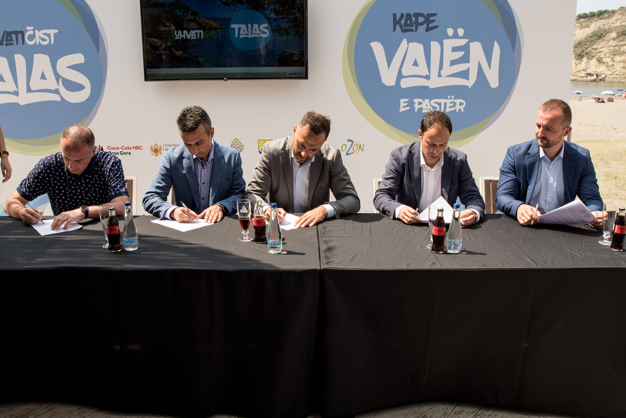 Uhvati čist talas - mediji - pokrenut projekat reciklaže, Ulcinj, Crna Gora