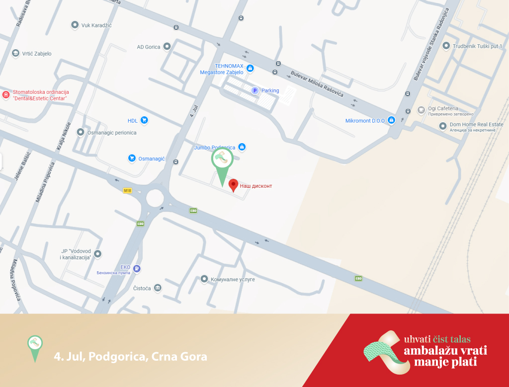 Uhvati čist talas mapa - početna